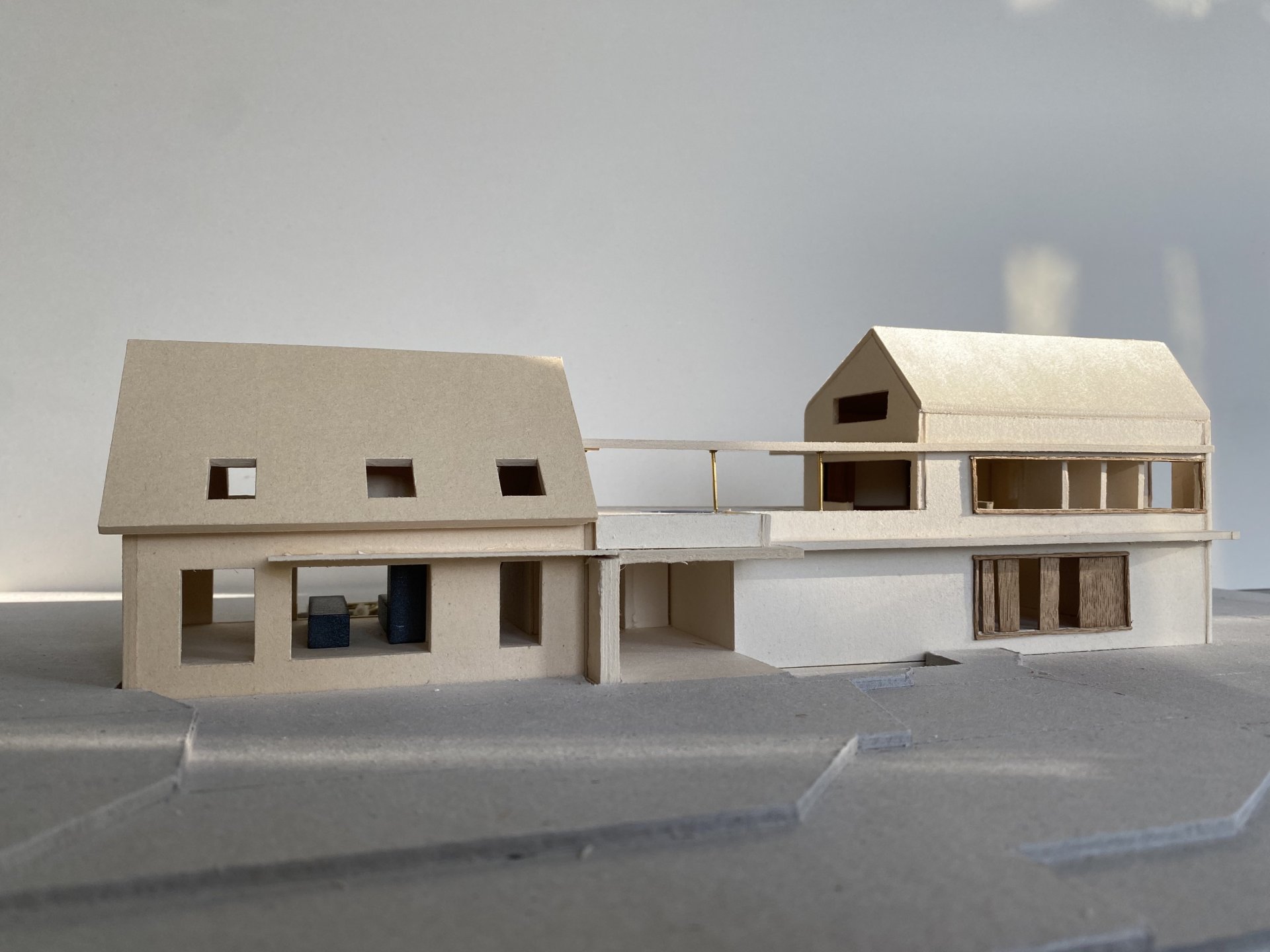 Neubau Wohnhaus, Dachterrasse mit Pool, Neuenburg am Rhein